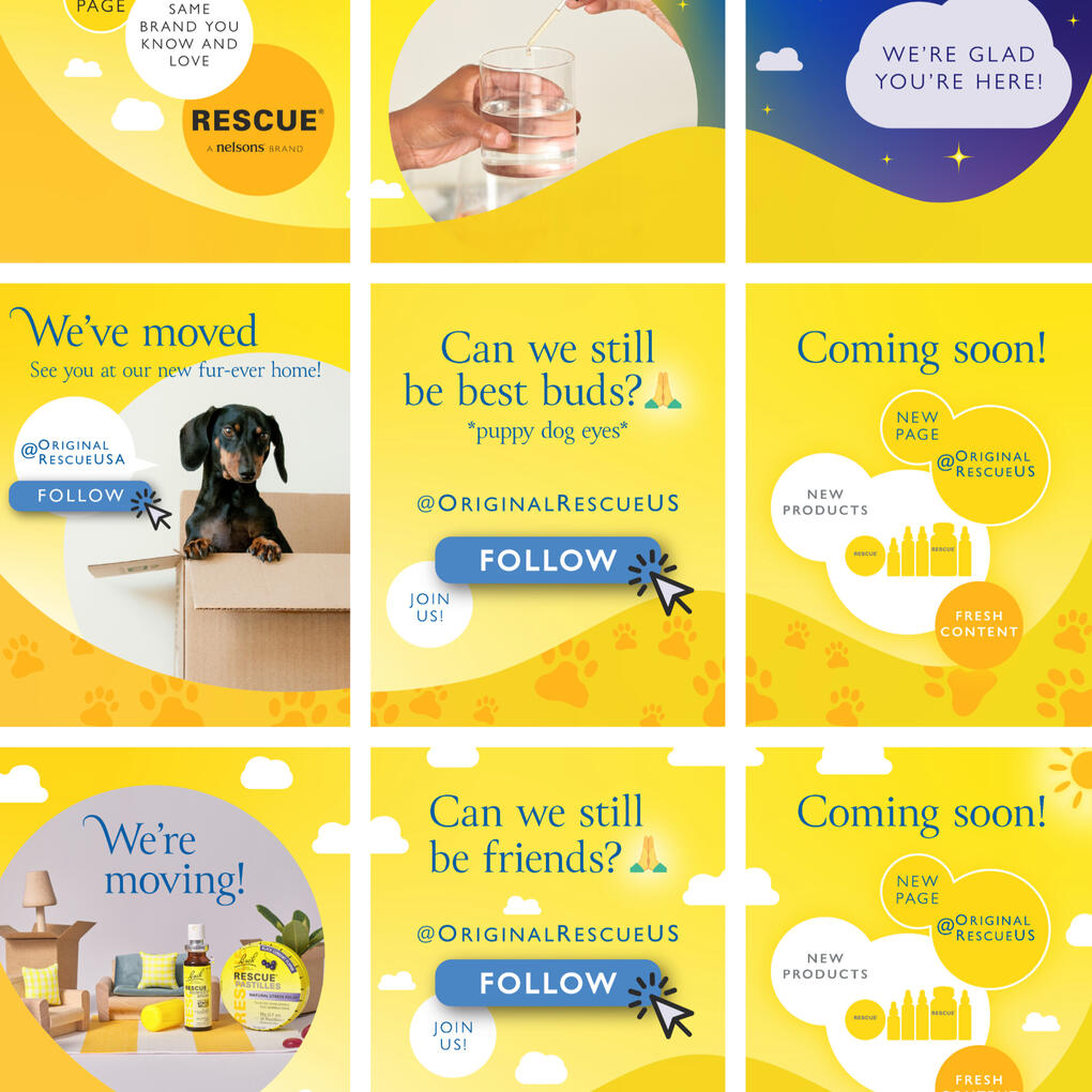 Social Media Page Tiles